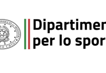 Logo della Presidenza del Consiglio dei Ministri - Dipartimento per lo sport