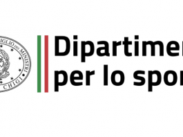 Logo della Presidenza del Consiglio dei Ministri - Dipartimento per lo sport