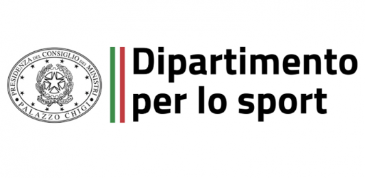 Logo della Presidenza del Consiglio dei Ministri - Dipartimento per lo sport