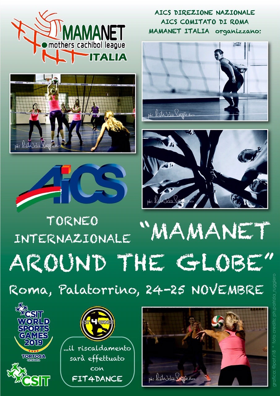 MAMANET, 14 SQUADRE AL TORNEO INTERNAZIONALE AICS