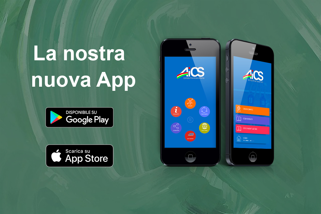 È ONLINE L’APP DEL COMITATO PROVINCIALE AICS ROMA