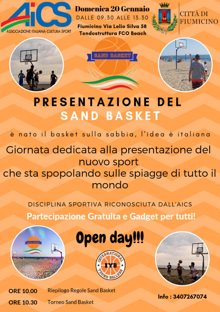SAND BASKET, PRESENTAZIONE UFFICIALE DEL NUOVO SETTORE AICS