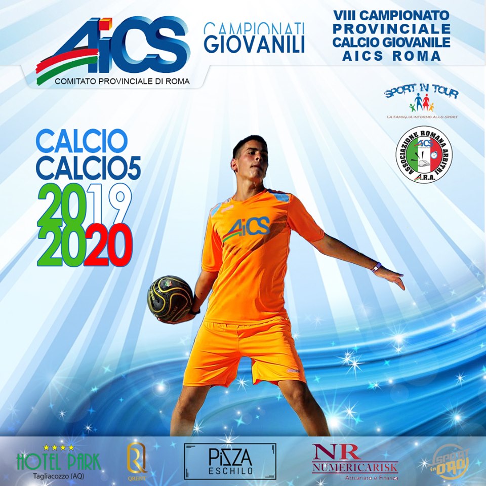 VIII CAMPIONATO PROVINCIALE CALCIO GIOVANILE AICS ROMA  2019/2020