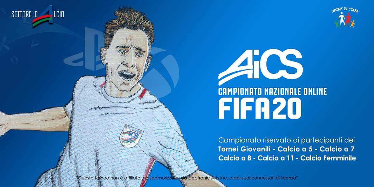 SETTORE AICS E-GAMES NASCE LA PRIMA EDIZIONE DEL CAMPIONATO NAZIONALE AICS FIFA20