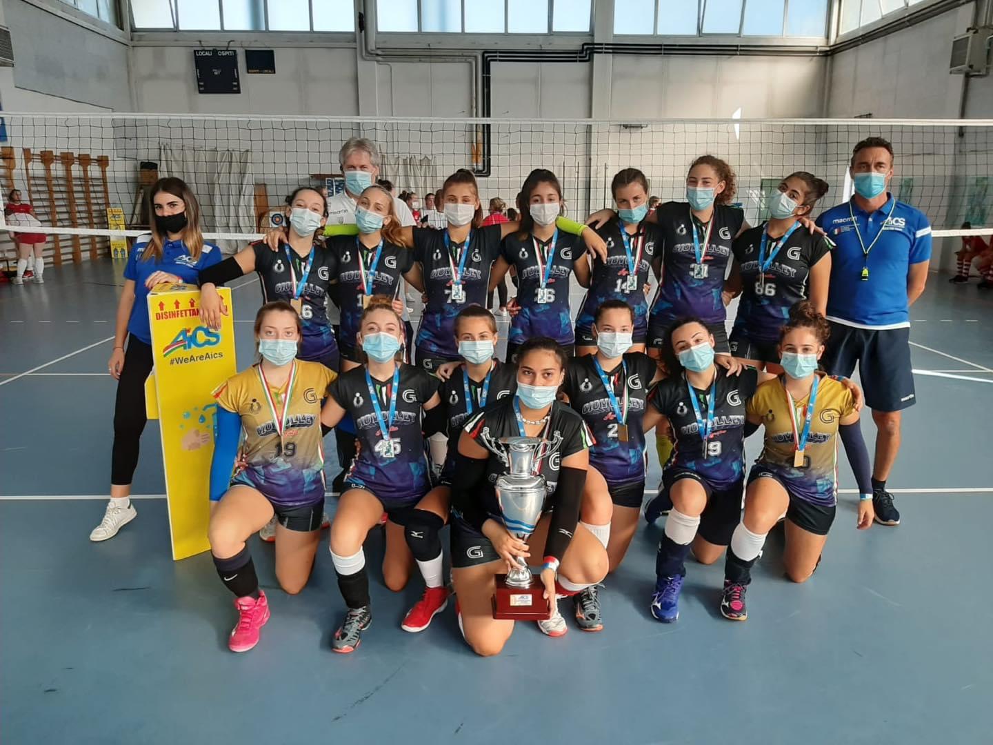 Campionati Nazionali AICS di Volley: due titoli e tre podi per le squadre romane