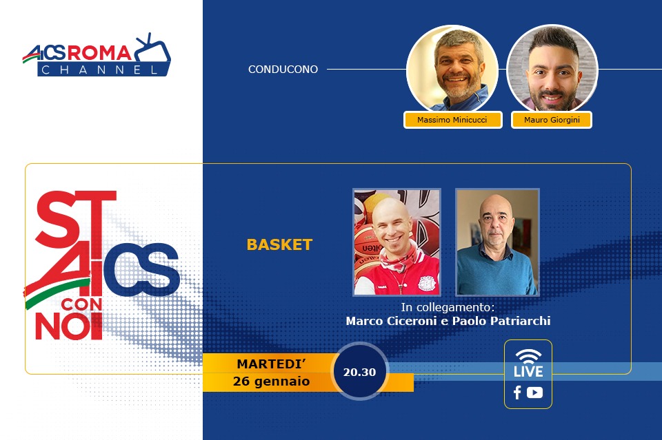 Domani la terza puntata del 2021 di “Stai con noi AICS”.