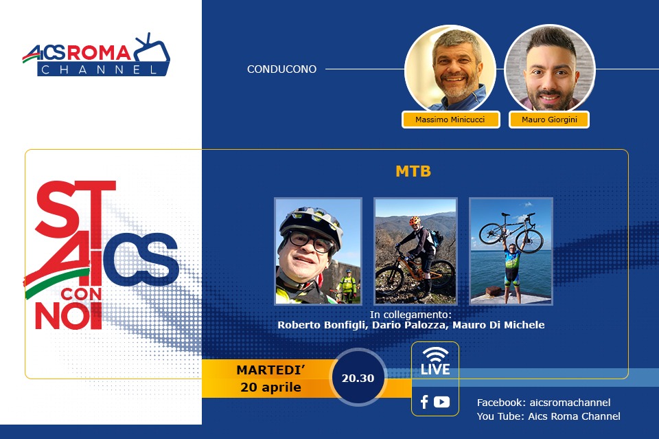 A “Stai con noi AICS” si torna a parlare di Mountain Bike