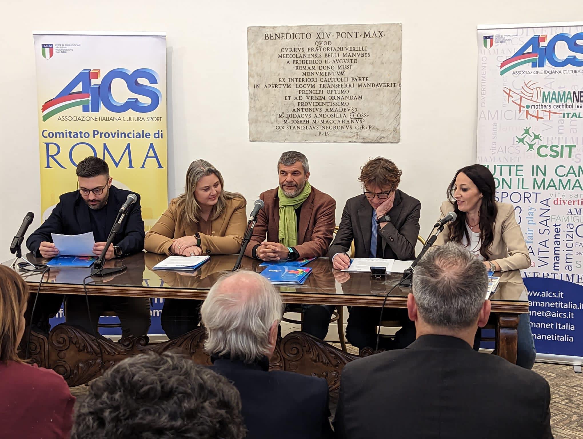Mamanet, Torneo di Gerusalemme: in Campidoglio la conferenza di presentazione della squadra italiana