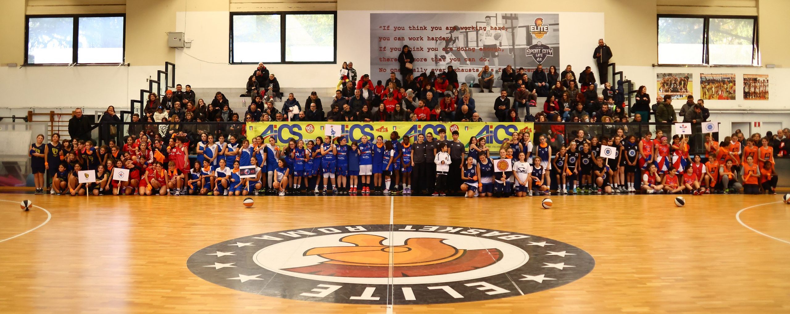 #25novembre: l’iniziativa di AiCS Roma e Oxygen Roma Basket per la Giornata contro la violenza sulle donne